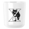 220409 plastovy hrnek moomin abc 200 ml pismeno x bila rig tig