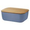 220421 doza na maslo box it 15 cm tmave modra plast bambus rig tig