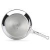 221057 6 neprilnava panev affinity 20 cm stribrna nerezova ocel de buyer