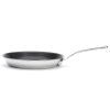 221066 4 neprilnava panev affinity 28 cm stribrna nerezova ocel de buyer