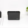 221714 4 drezovy organizer sinkside 22 cm tmave seda plast brabantia