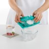 221717 4 forma na ledove kostky 23 cm tyrkysova silikon lekue