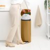 221738 6 pedalovy odpadkovy kos newicon 30 l teple zlata ocel brabantia