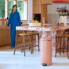 221753 1 pedalovy odpadkovy kos newicon 30 l teple medena ocel brabantia