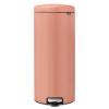 221753 pedalovy odpadkovy kos newicon 30 l teple medena ocel brabantia