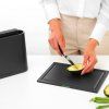 221762 4 prkenko na krajeni tasty plus 36 cm sada 4 ks tmave seda plast brabantia