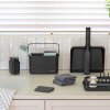 221837 4 sada lopatky a smetacku sinkside 33 cm tmave seda plast brabantia