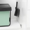 221837 5 sada lopatky a smetacku sinkside 33 cm tmave seda plast brabantia