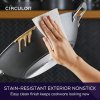 222098 4 wok na indukci scratchdefense a1 36 cm s poklici hlinik circulon