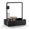 222669 1 servirovaci organizer umo 21 cm cerna nerezova ocel zack