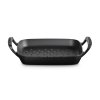 224703 5 venkovni grilovaci kos bbq 30 cm cerna litina le creuset