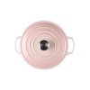 224814 7 kastrol signature 20 cm 2 4 l shell pink litina le creuset