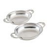 225576 pekac provisions 17 x 14 cm sada 2 ks stribrna nerezova ocel hestan