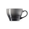 224541 4 hrnek na cappuccino 400 ml flint kamenina le creuset