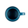 225033 6 hrnek coupe 320 ml deep teal kamenina le creuset