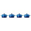 223395 6 zapekaci misa 10 cm 250 ml sada 4 ks azure kamenina le creuset