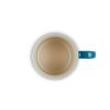 223293 4 hrnek na cappuccino 200 ml deep teal kamenina le creuset