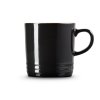 224928 4 hrnek 350 ml black onyx kamenina le creuset