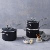 223254 1 sada hrncu toughened sada 3 ks cerna hlinik le creuset