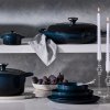 224283 2 kastrol signature 30 cm 3 5 l nuit litina le creuset