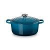 224172 5 kastrol signature 24 cm 4 2 l deep teal litina le creuset