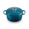 224172 kastrol signature 24 cm 4 2 l deep teal litina le creuset