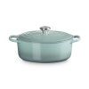 223854 2 kastrol signature 29 cm 4 7 l ovalny sea salt litina le creuset
