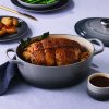 224697 2 kastrol signature 29 cm 4 7 l ovalny flint litina le creuset