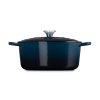 223443 5 kastrol signature 28 cm 6 7 l nuit litina le creuset
