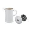 224343 12 french press kavovar 1 l white kamenina le creuset