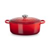 225234 5 kastrol signature 29 cm 4 7 l ovalny cerise litina le creuset