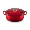 225234 kastrol signature 29 cm 4 7 l ovalny cerise litina le creuset