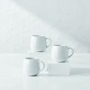 223662 2 hrnek coupe 320 ml white kamenina le creuset