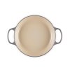 223713 6 kastrol signature 26 cm 2 2 l flint litina le creuset