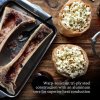 225597 3 plech na peceni ovenbond 30 x 22 cm s chladici mrizkou stribrna nerezova ocel hestan