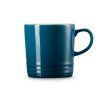 224451 4 hrnek 350 ml deep teal kamenina le creuset