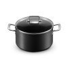 224019 5 kastrol toughened 24 cm 6 l cerna hlinik le creuset