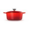 223302 6 kastrol signature 24 cm 4 2 l cerise litina le creuset