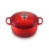 223302 kastrol signature 24 cm 4 2 l cerise litina le creuset