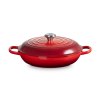 225174 5 kastrol signature 30 cm 3 5 l cerise litina le creuset