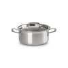 224160 kastrol classic 20 cm 3 l stribrna nerezova ocel le creuset