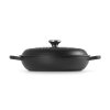 224319 4 kastrol signature 30 cm 3 5 l satin black litina le creuset