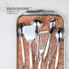 225603 4 naberacka provisions 33 cm stribrna nerezova ocel hestan