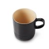 224745 3 hrnek 350 ml satin black kamenina le creuset