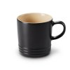 224745 hrnek 350 ml satin black kamenina le creuset