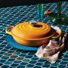 224121 2 kastrol signature 30 cm 3 5 l nectar litina le creuset