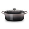 224571 5 kastrol signature 31 cm 6 3 l ovalny flint litina le creuset