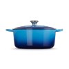 225054 6 kastrol signature 28 cm 6 7 l azure litina le creuset