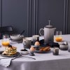 223755 3 kalisek na vejce 6 cm black onyx kamenina le creuset