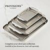 225612 7 plech na peceni ovenbond 28 x 17 cm s chladici mrizkou stribrna nerezova ocel hestan